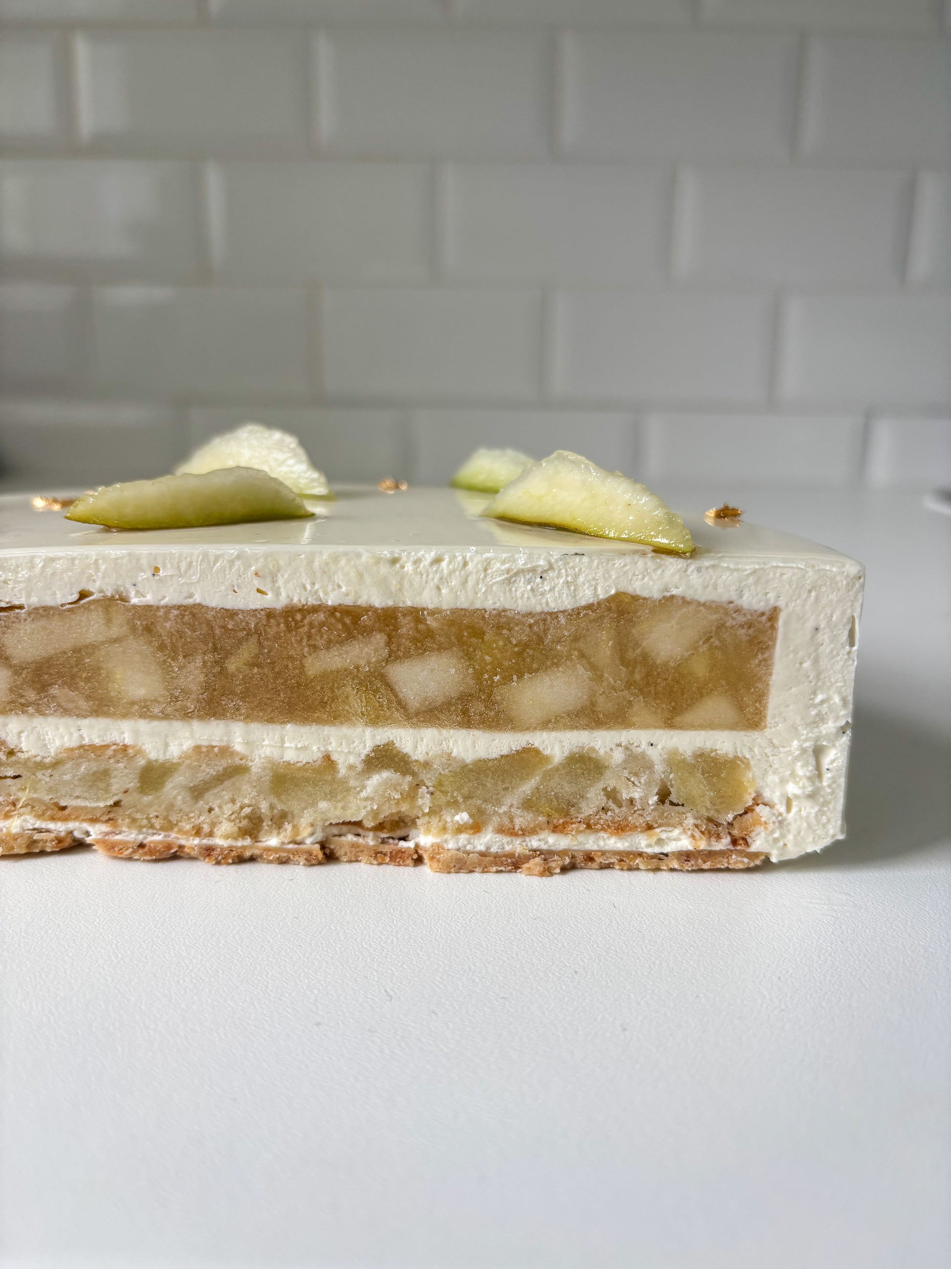 L'Entremet Poire 8 parts